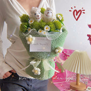rabbit lamb bridal bouquet, view 8 - MRSLM