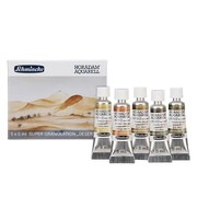 5-color tubular watercolor paint set, view 8 - MRSLM