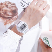Women's LED digital square watch, view 9 - MRSLM