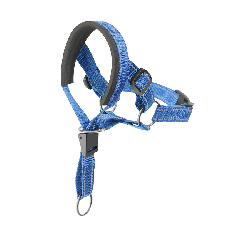 reflective dog muzzle and leash set, view 4 - MRSLM