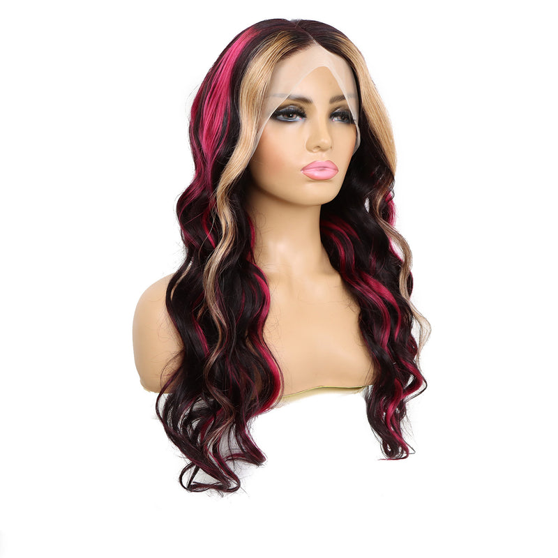 lace head cap wig, view 3 - MRSLM