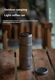 aluminum coffee canister, view 10 - MRSLM