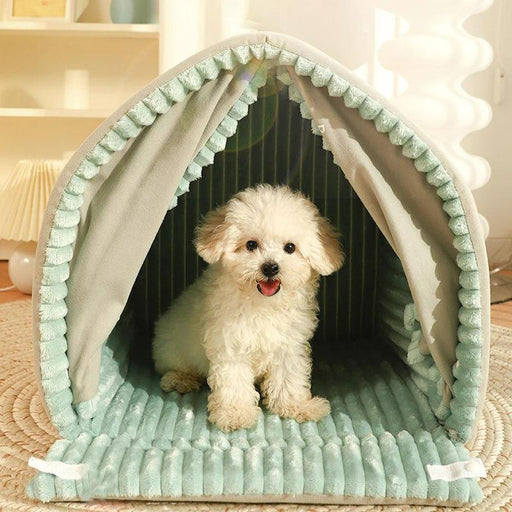 cozy enclosed pet dog bed - MRSLM
