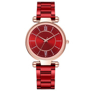 rose gold women's quartz watch, view 2 - MRSLM