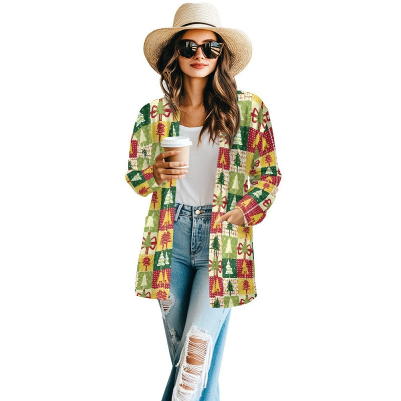 long sleeve cardigan jacket, view 20 - MRSLM