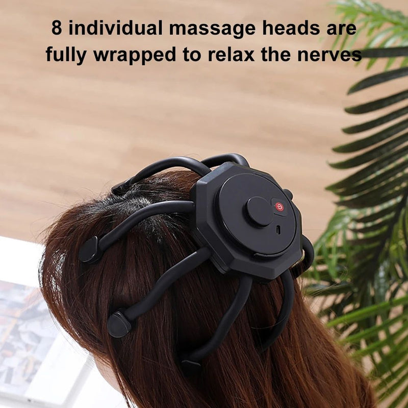 Electric octopus claw scalp massager, view 8 - MRSLM