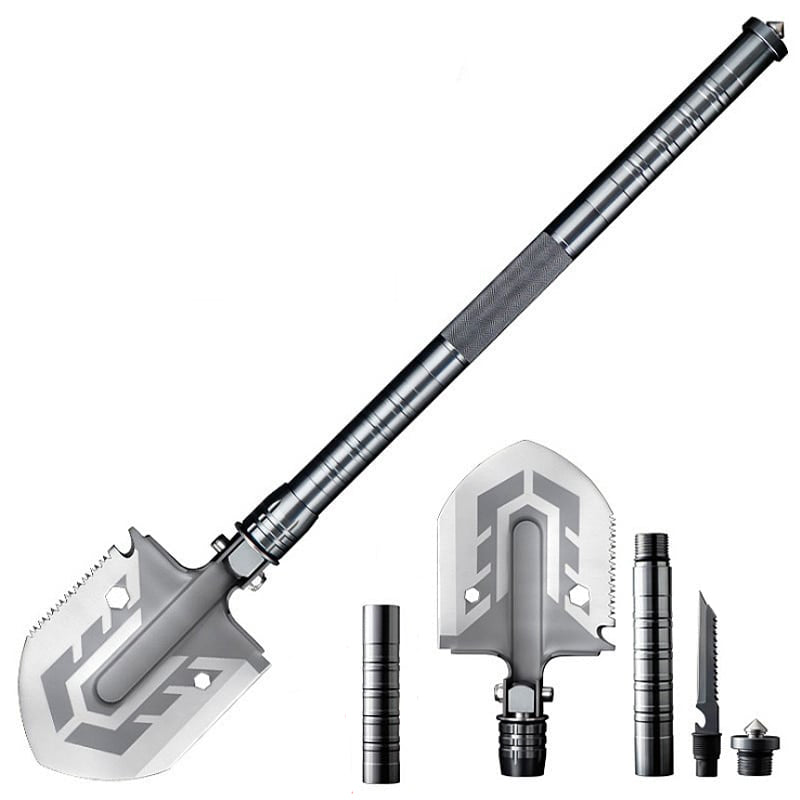 multi-purpose folding shovel, view 2 - MRSLM