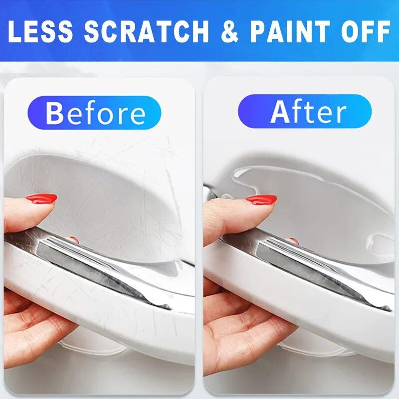 Transparent Car Door Handle & Mirror Protection Strips