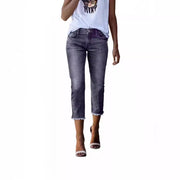 Women's retro slim-fit stretch jeans, view 4 - MRSLM