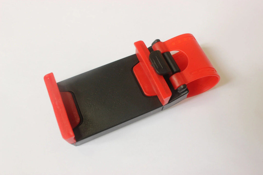 Universal Car &amp; Bike Steering Wheel Phone Mount - GPS/Navigation Holder