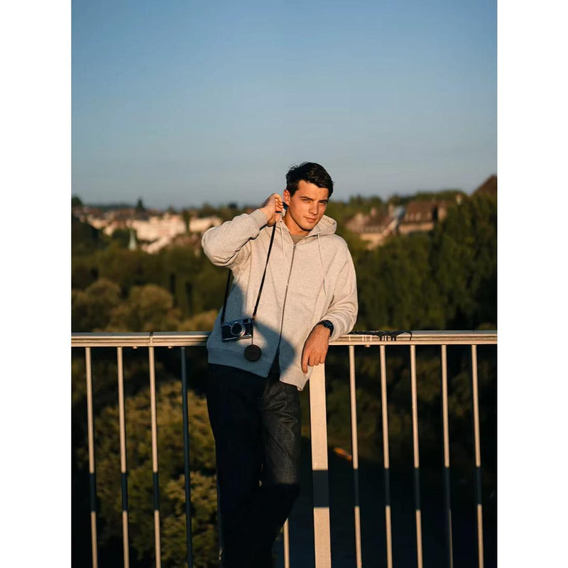 men's full zip fleece lined hoodie, view 9 - MRSLM