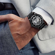Hollowed sports men's mechanical watch, view 6 - MRSLM