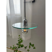 clear glass pendant light, view 4 - MRSLM