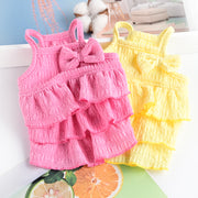 spring princess dog dress, view 11 - MRSLM