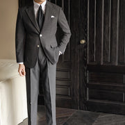 single breasted slim fit 2-piece suit - MRSLM