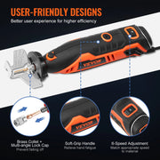 electric chainsaw sharpener kit, view 4 - MRSLM