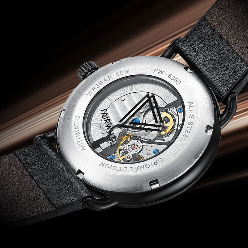 men's automatic mechanical watch, view 7 - MRSLM