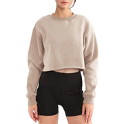 oversized cotton-poly blend hoodie, view 11 - MRSLM