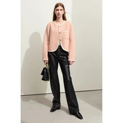 minimalist woolen autumn coat, view 5 - MRSLM