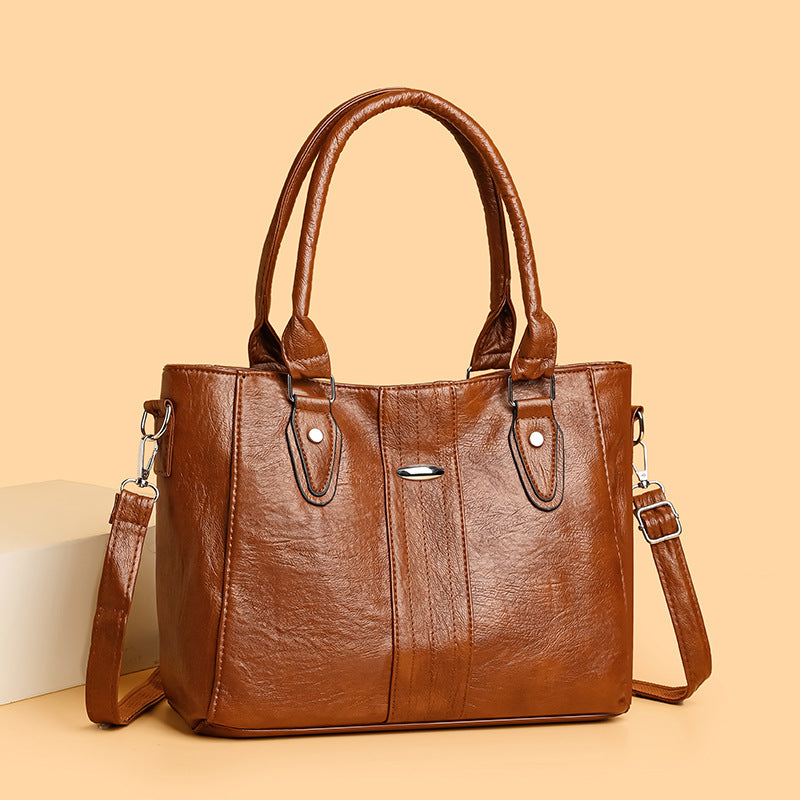simple casual shoulder handbag for women, view 8 - MRSLM