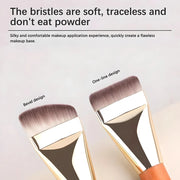 ultra thin flat foundation brush, view 5 - MRSLM