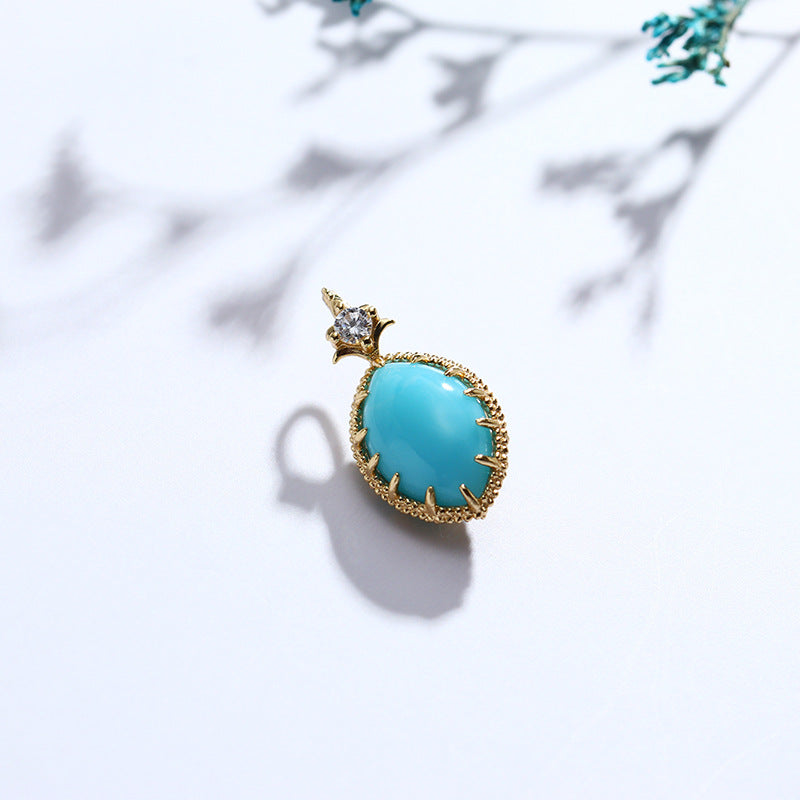 Hollow Pattern Double-sided Pendant