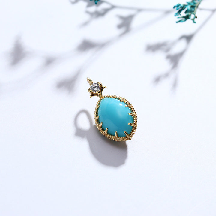 Hollow Pattern Double-sided Pendant
