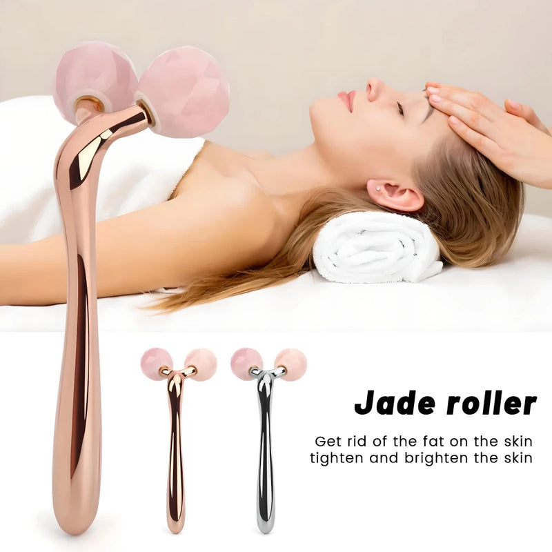 3D roller V facial massager, view 4 - MRSLM