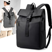 casual nylon computer backpack, view 3 - MRSLM