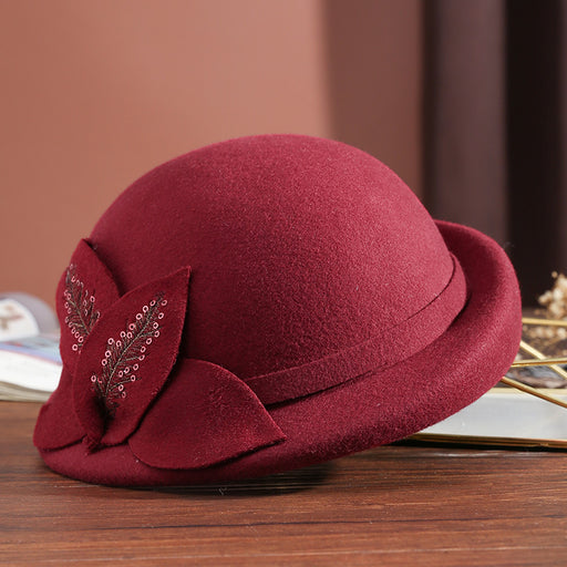 women's retro beret felt hat - MRSLM