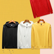 hooded cotton zipper pullover - MRSLM