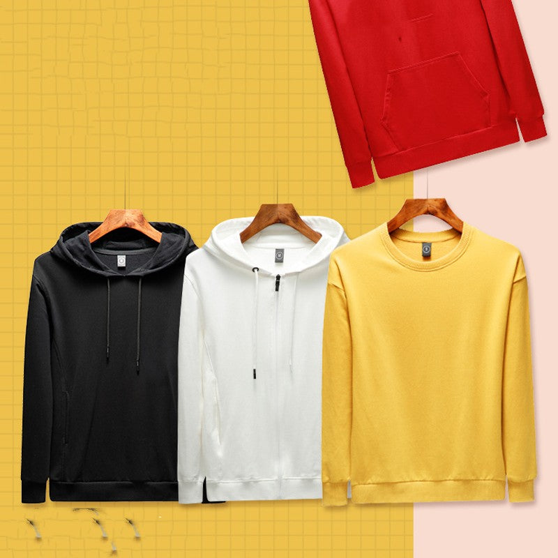 hooded cotton zipper pullover - MRSLM