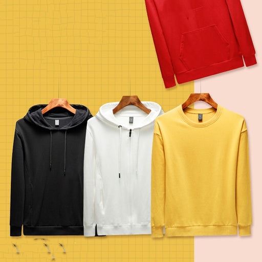 hooded cotton zipper pullover - MRSLM