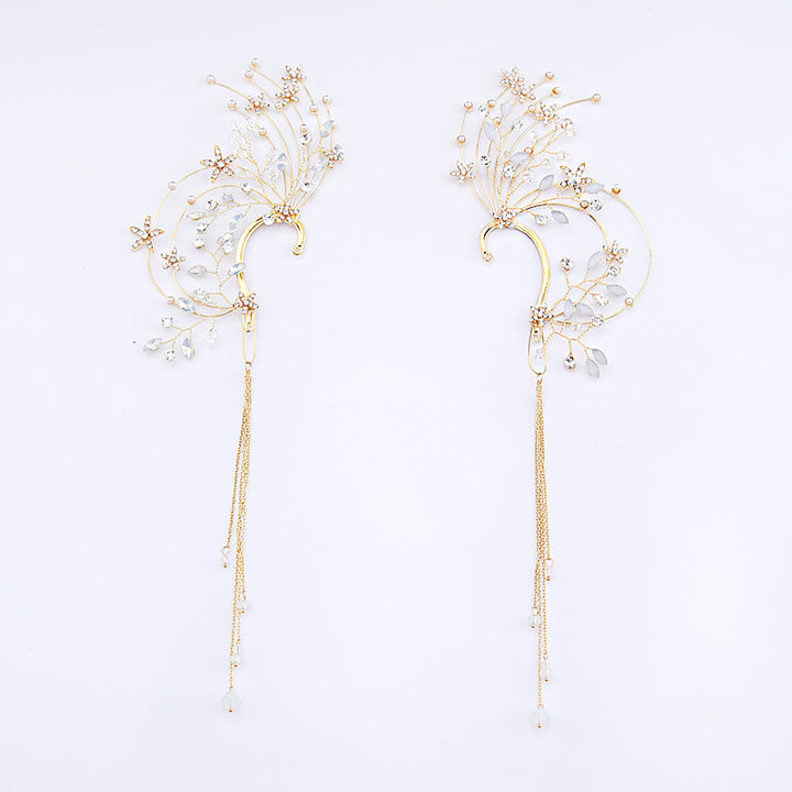 Headdress Tassle Flower Decoration Wedding Hair Accessories