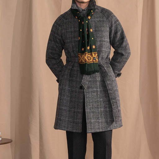 Men's wool mid-length coat - MRSLM
