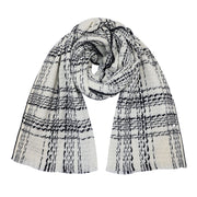 plaid wool scarf pashmina shawl, view 2 - MRSLM