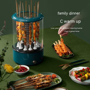 automatic smoke-free skewers machine, view 4 - MRSLM