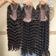 13x4 lace wavy human hair wig, view 4 - MRSLM