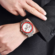 men's quartz chronograph watch, view 5 - MRSLM