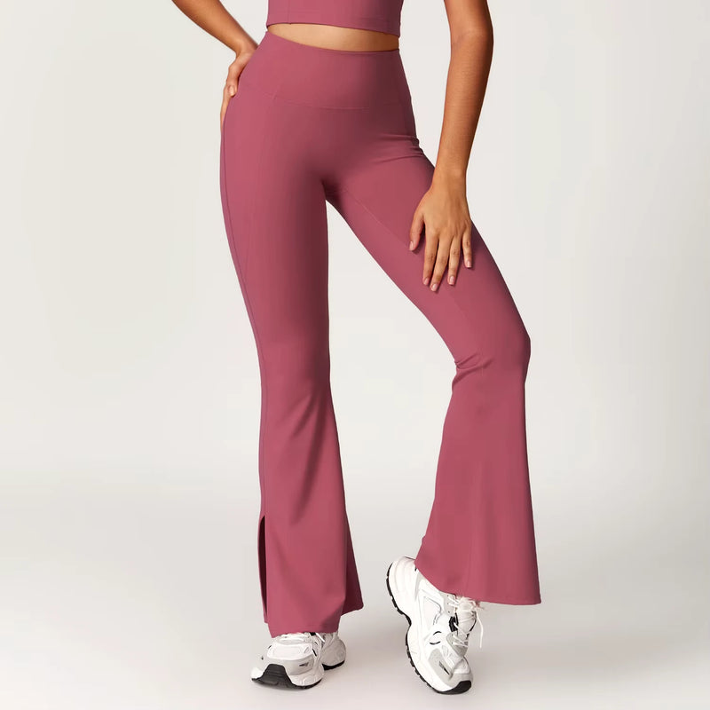 high waist flared yoga pants - MRSLM