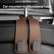 suede double hook car hanger, view 7 - MRSLM