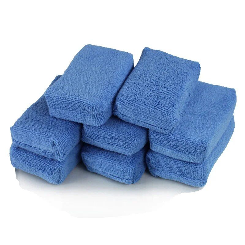 microfiber car wax polishing sponge pads, view 3 - MRSLM