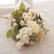 artificial silk rose bouquet, view 2 - MRSLM