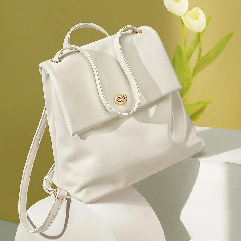 fashion travel backpack with triple shoulder straps, view 2 - MRSLM