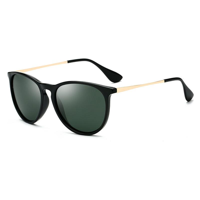 classic round polarized sunglasses, view 3 - MRSLM
