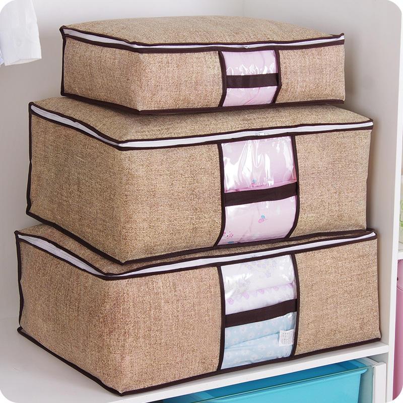 foldable under bed storage bag, view 5 - MRSLM