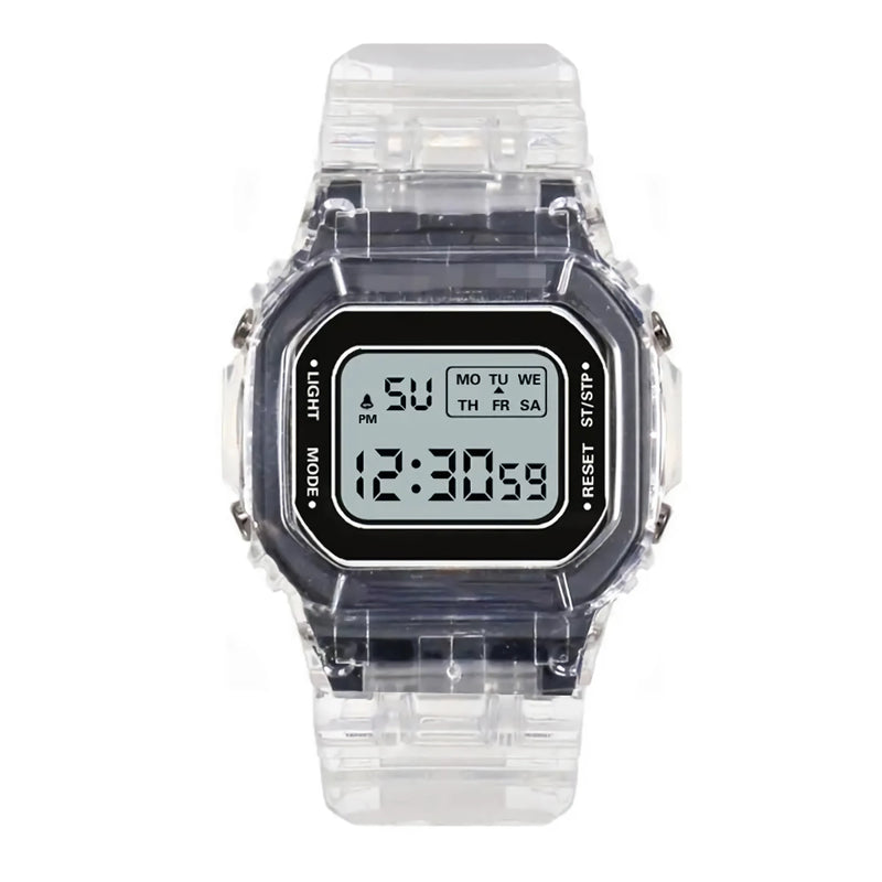 Women's LED digital square watch, view 4 - MRSLM
