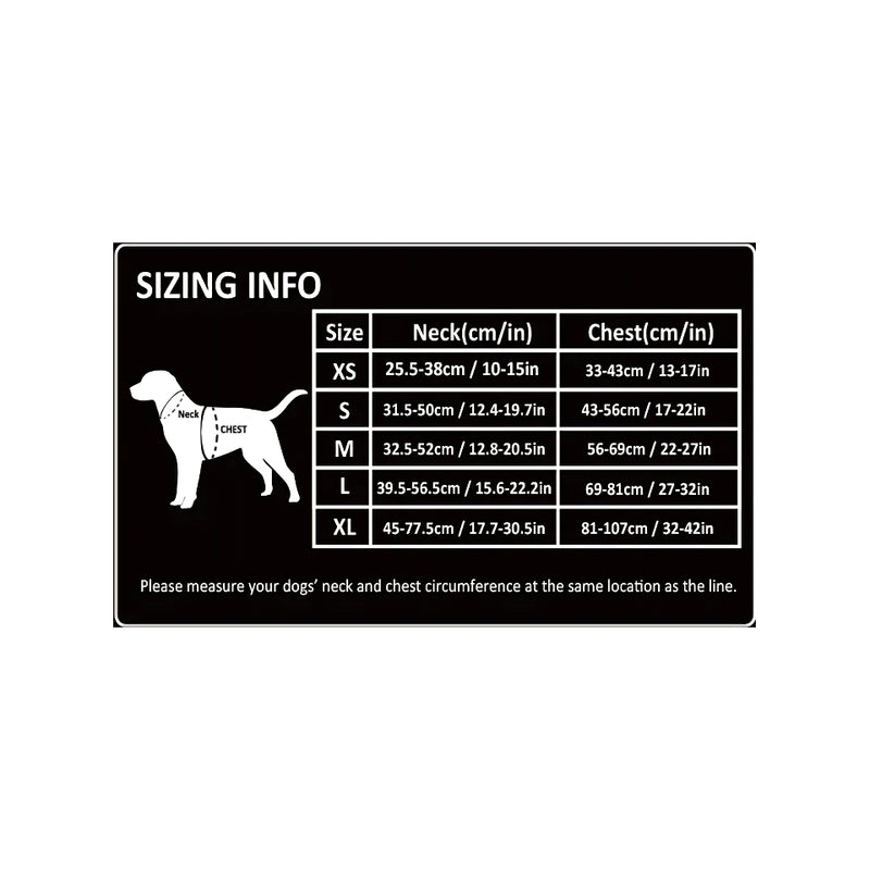 reflective nylon dog harness, view 9 - MRSLM