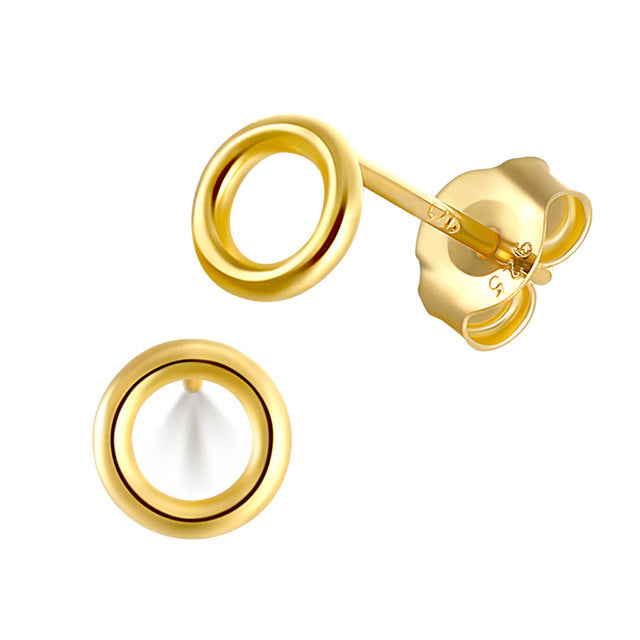 mini zircon stud earrings, view 6 - MRSLM