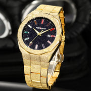 Luxury oak men's watch, view 3 - MRSLM